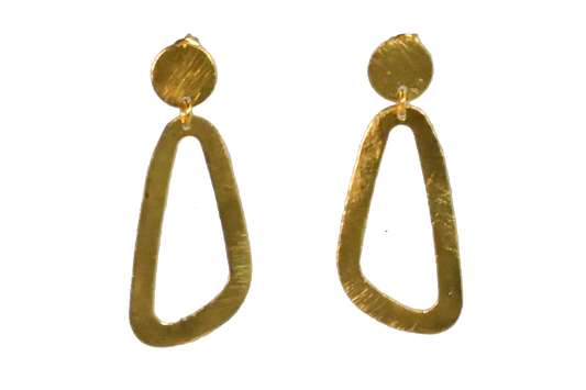 Euro Gold Earrings B125A