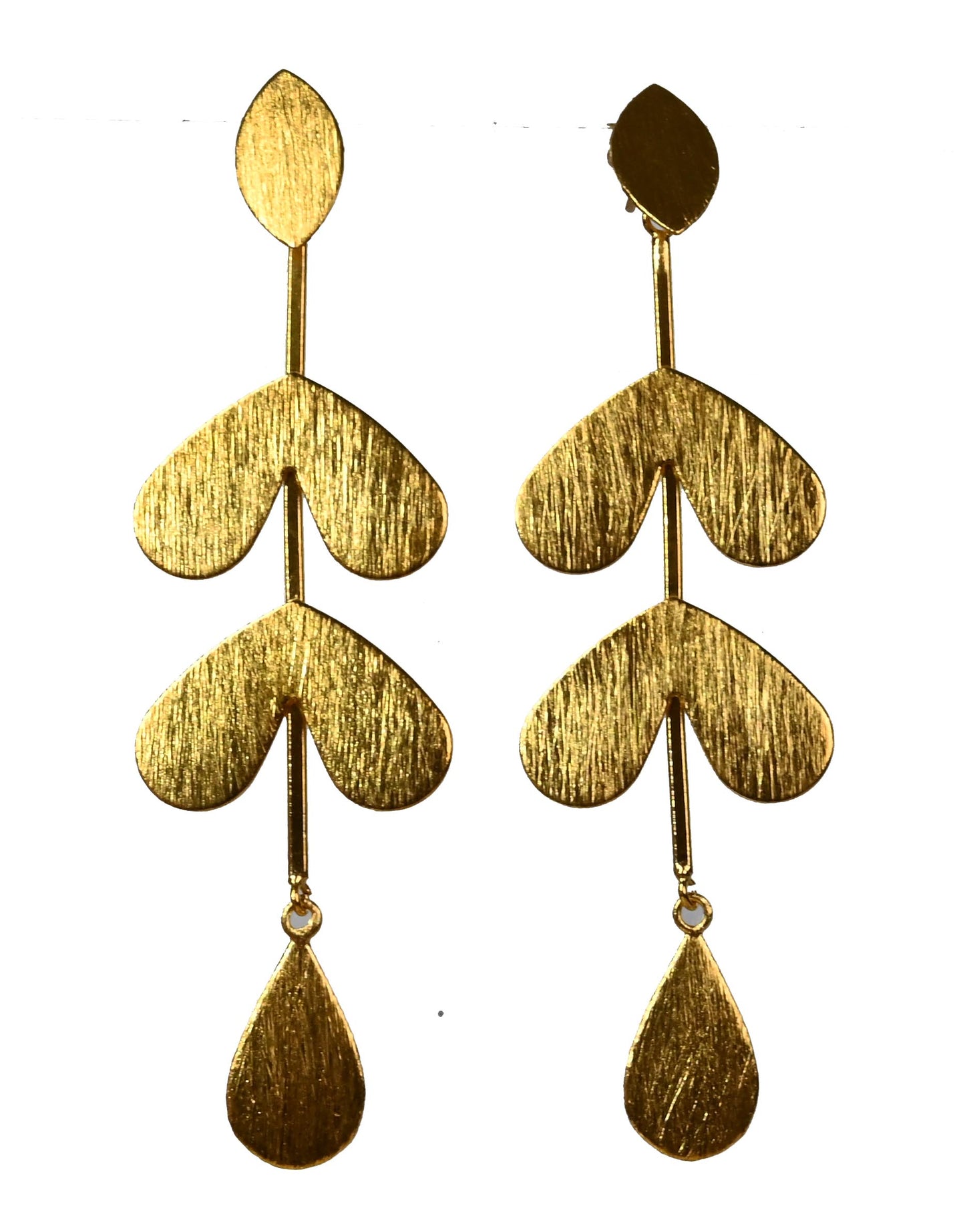 Euro Gold Earrings B130