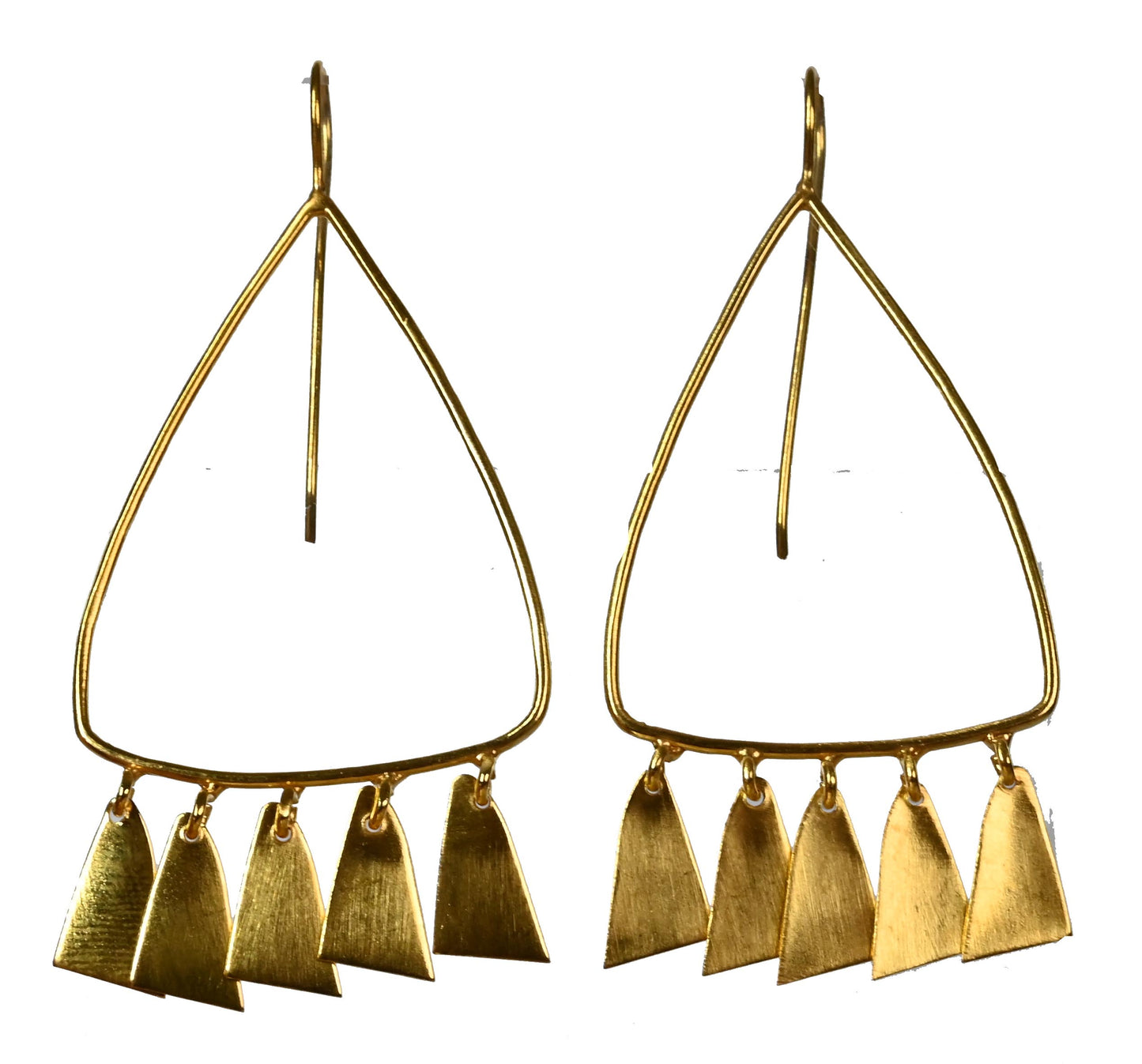 Euro Gold Earrings B131