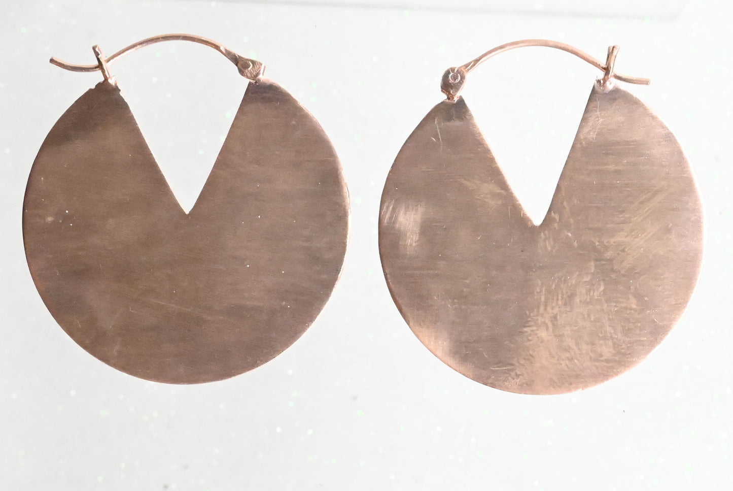 Euro Rose Gold Earrings B34 R