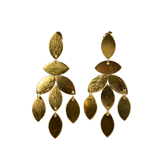 Euro Gold Earrings B141
