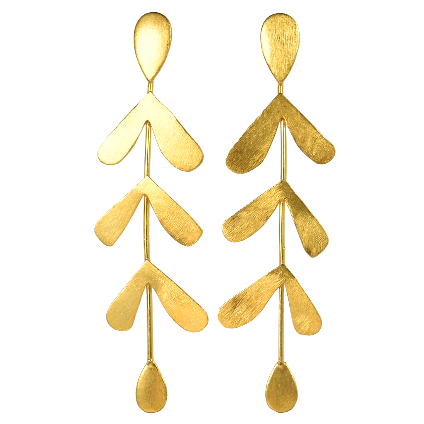 Euro Gold Earrings B130a