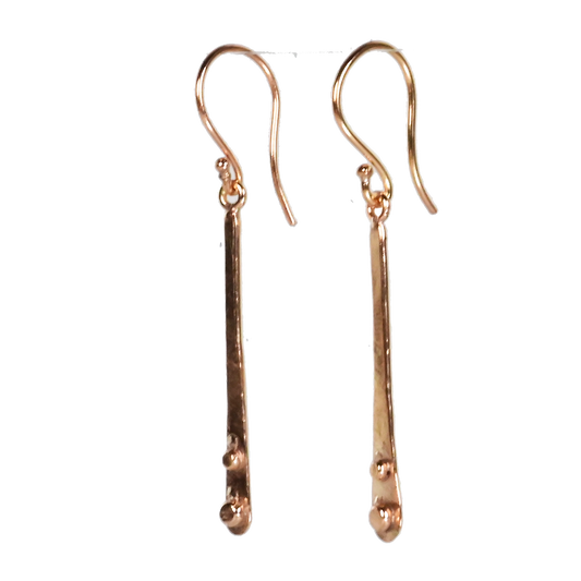 Euro Rose Gold Earrings B50.R