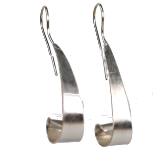 Euro Silver Earrings IAE3222.