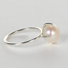 Round pearl Ring claw set 10mm  IARP2228 Lux
