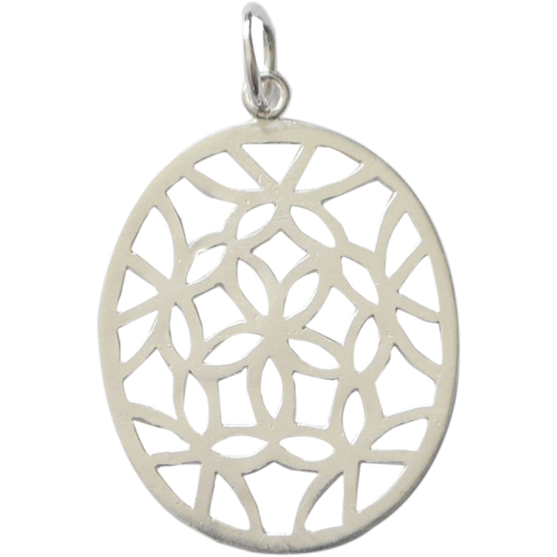 Sterling Silver Mandala Pendant