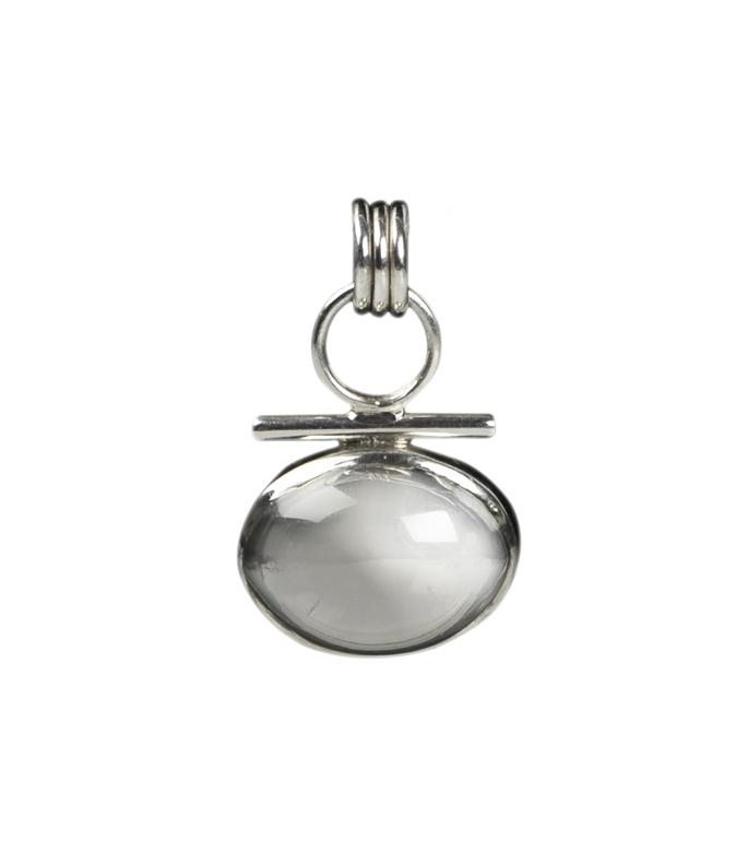 Sterling Silver Three Bar Bale Pendant