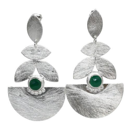 Silver Wash Earrings C333