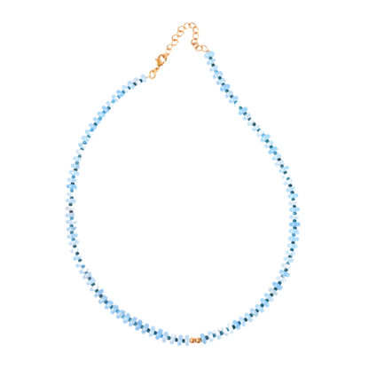 Gemstone Necklace 45+5 cm  A25n