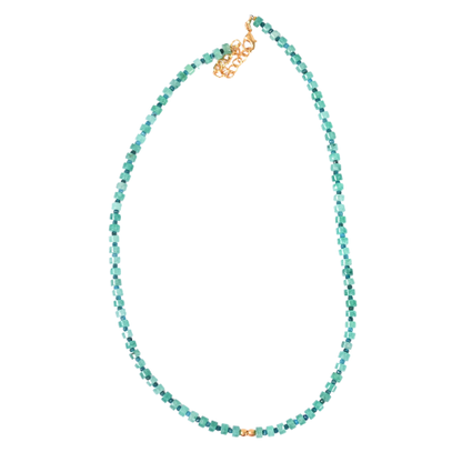 Gemstone Necklace 45+5 cm  A25n