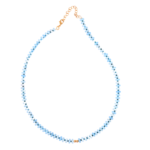 Gemstone Necklace 45+5 cm  A25n