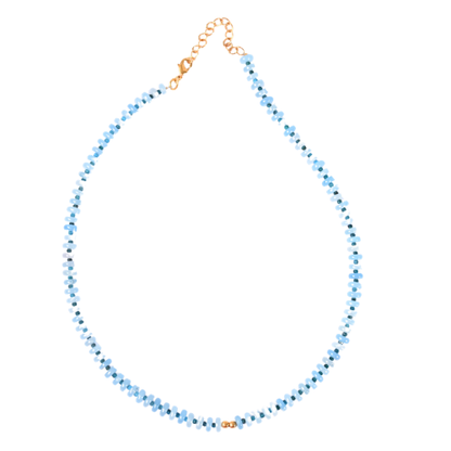 Gemstone Necklace 45+5 cm  A25n