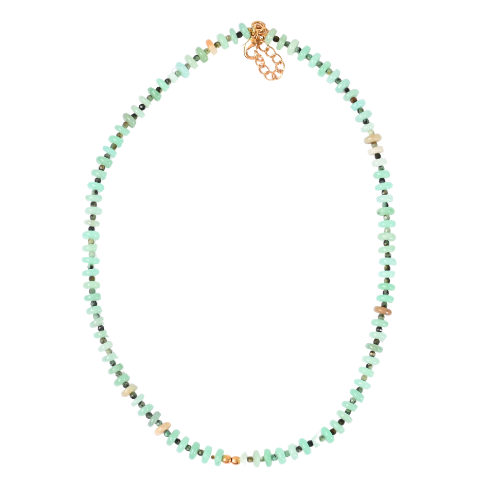 Gemstone Necklace 45+5 cm  A25n