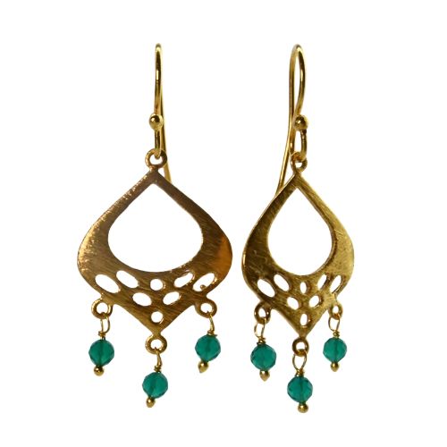 Euro Gold Earrings- A338