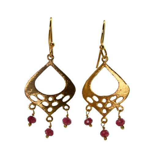 Euro Gold Earrings- A338