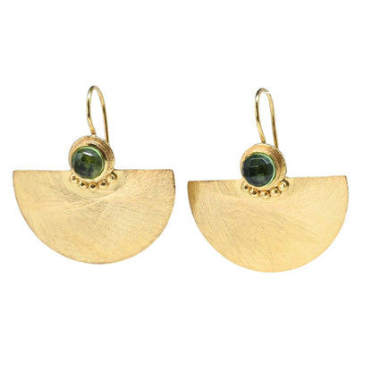 Euro Gold Earrings A26E