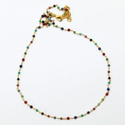 Euro gold and gem bracelet with gem varieties A1B.