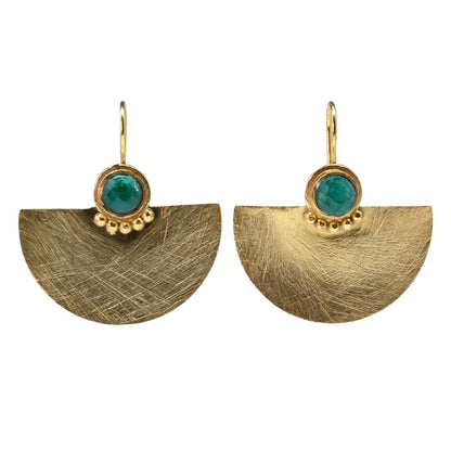 Euro Gold Earrings A26E