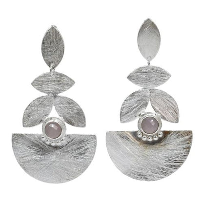 Silver Wash Earrings C333