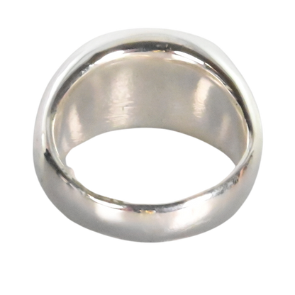 FLOW LARGE SIGNATURE  RING MWKBR41