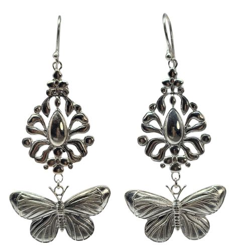 Rococo Sterling Silver earrings