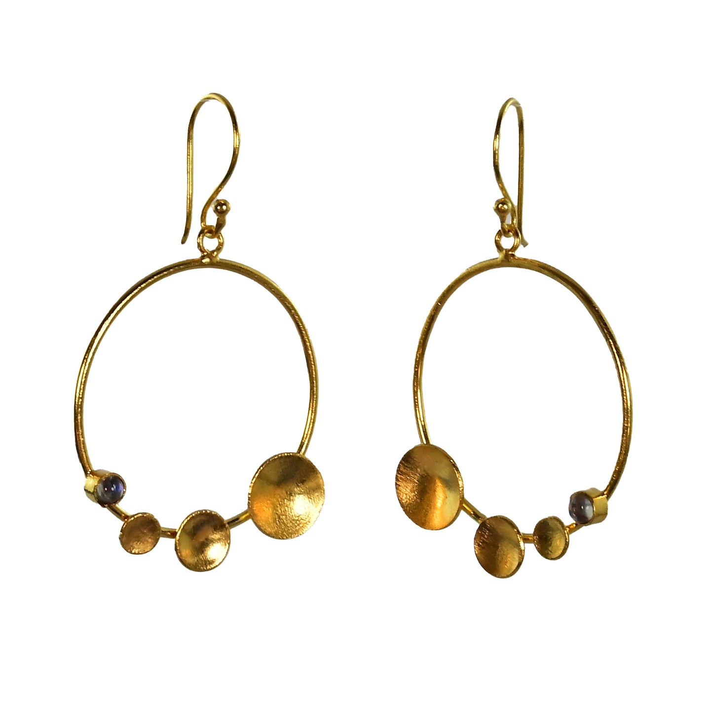 Euro Gold Earrings A69A