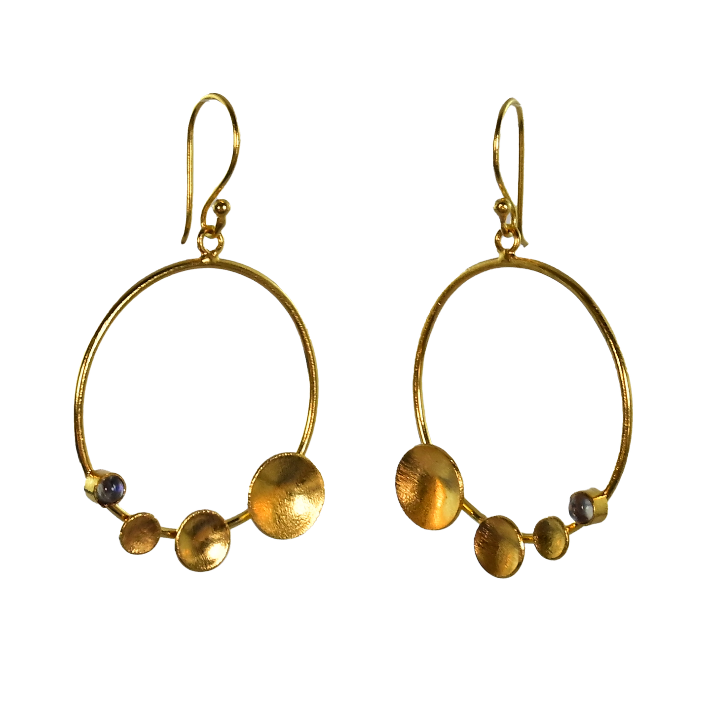 Euro Gold Earrings A69A