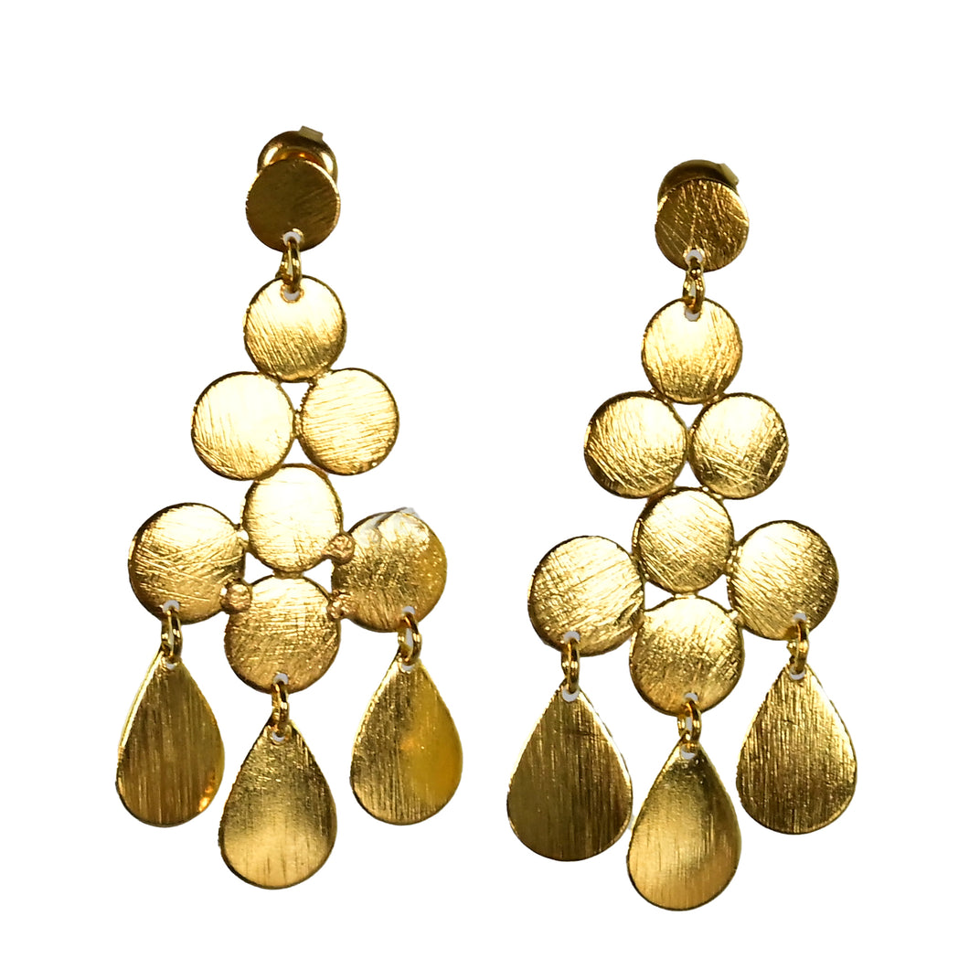 Euro Gold Earrings B184