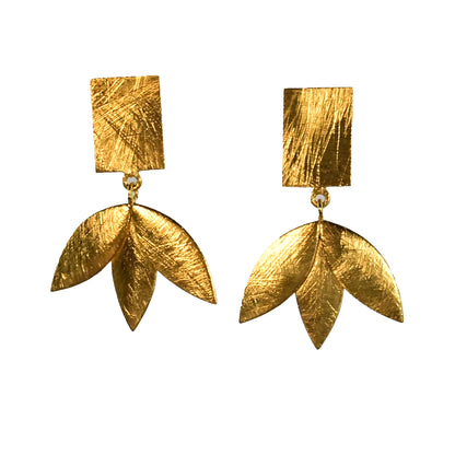 Euro Gold  Earrings B105