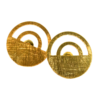 Euro Gold Earrings B152