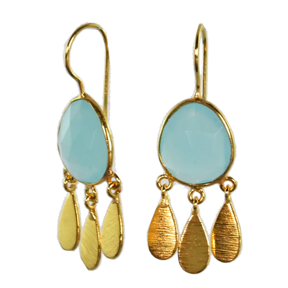 Euro Gold Earrings A36E