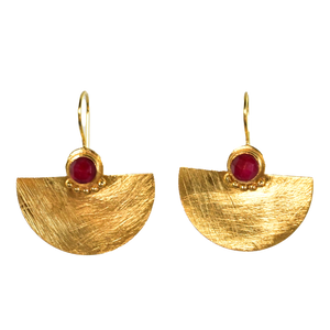 Euro Gold Earrings A26E