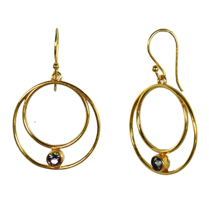 Euro Gold Earrings A27