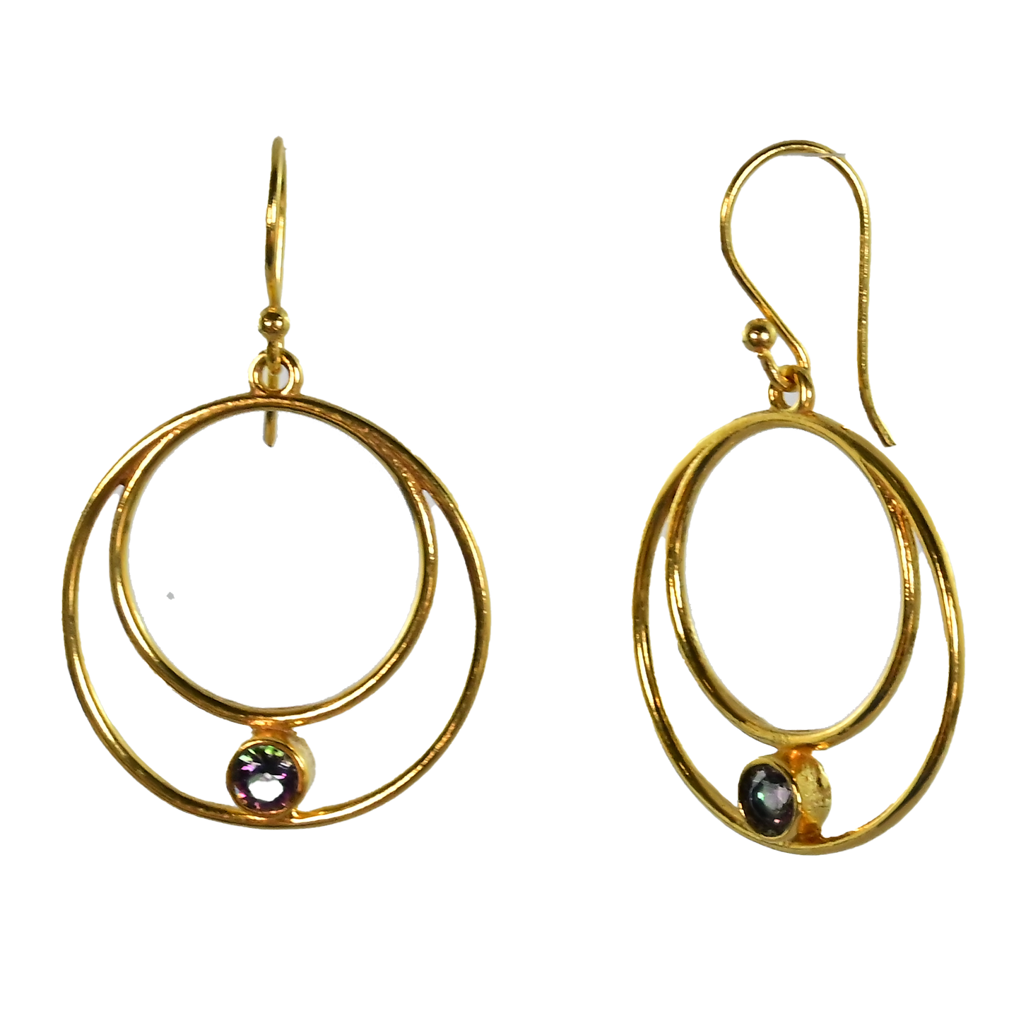 Euro Gold Earrings A27