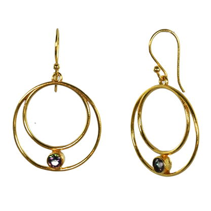 Euro Gold Earrings A27