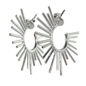 Silver Wash Earrings C171