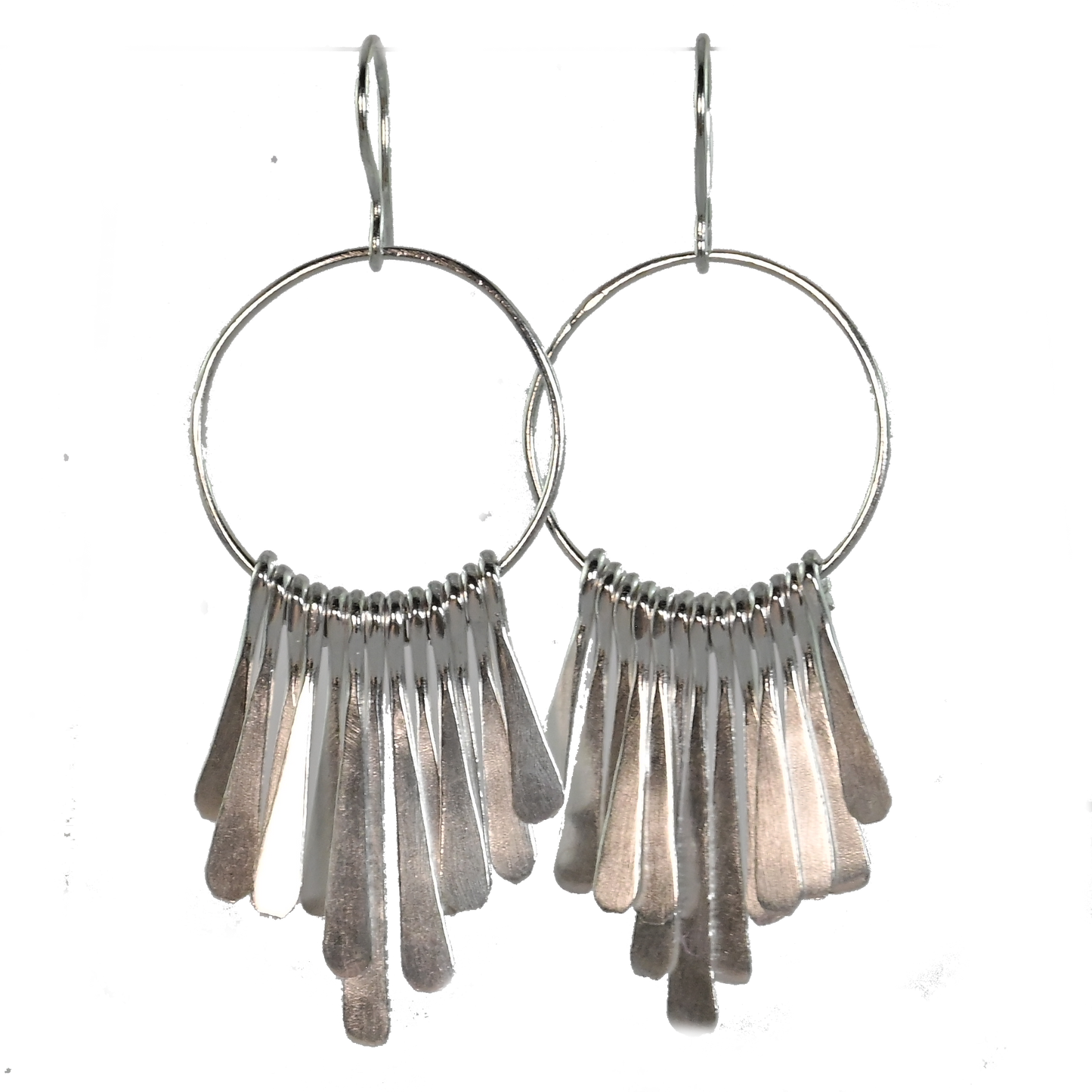 Silver Wash Earrings C15A