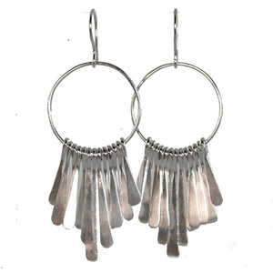 Silver Wash Earrings C15A