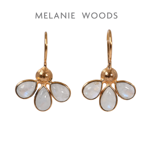 Euro Gold Gemstone Hoops A263p.19. small version