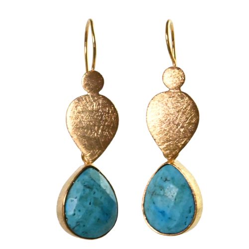 Euro Gold Earrings A197