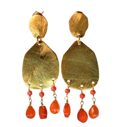 Euro Gold Earrings A143