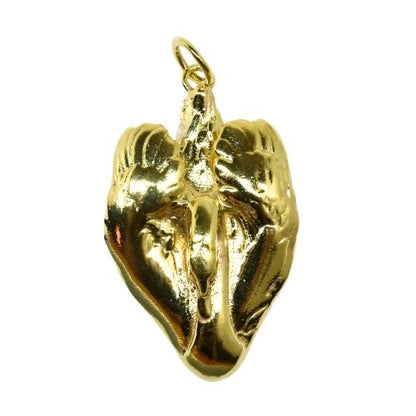 Rococo Swan Pendant KNP015