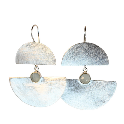 Euro Silver Earrings C189A