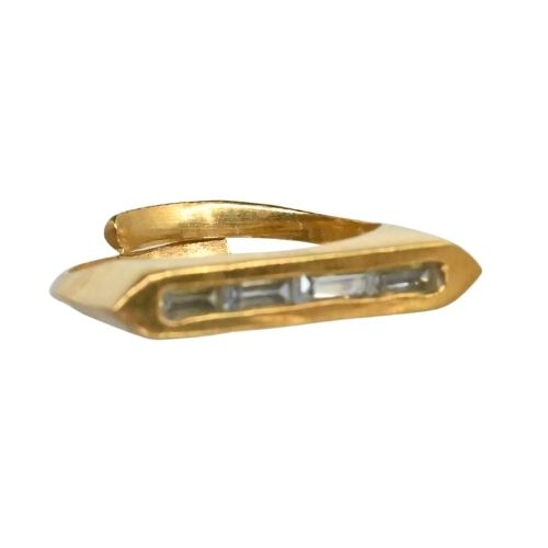 Euro Gold Gemstone Ring  AR3