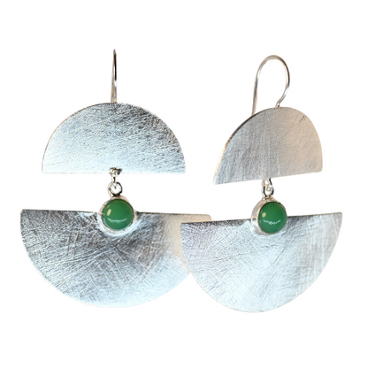 Euro Silver Earrings C189A