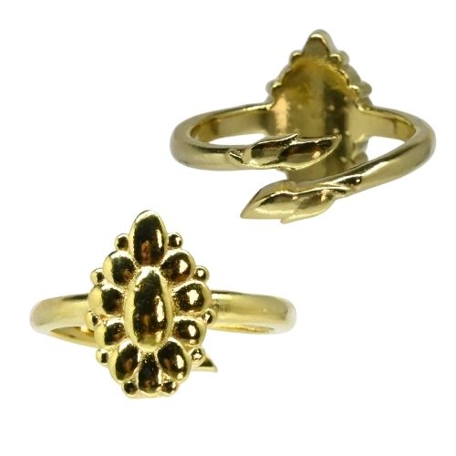Daisy Flower RBR23 Open sized ring