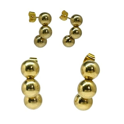 Bubble Earrings Large KNE029