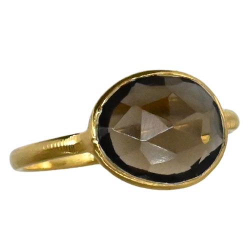 Euro Gold Gemstone Ring  A200