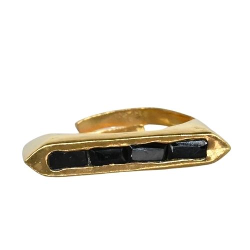 Euro Gold Gemstone Ring  AR3