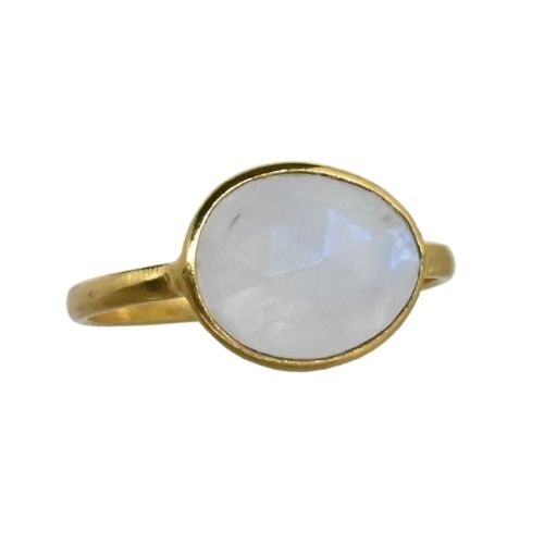 Euro Gold Gemstone Ring  A200